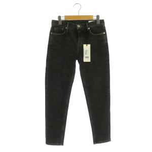 THE STELLA ボーイズデニムパンツ ジーンズ ジップフライ テーパード 24 黒 ブラック 13921902CAL