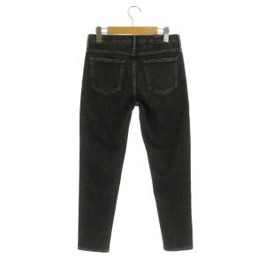 upper hights THE STELLA ボーイズデニムパンツ ジーンズ ジップフライ テーパード 24 黒 ブラック 13921902CAL