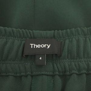 Theory 21SS ジョガーパンツ テーパード イージー 4 ダークグリーン