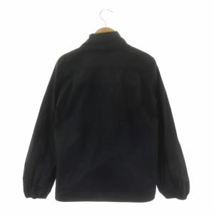 Max Mara 22AW リボンタイシルク混ブラウス シャツ 長袖 ジップアップ 34 黒 ブラック