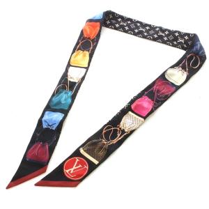 スカーフ バンドーBB トリビュート トゥ ノエ シルク 黒 ブラック M70857