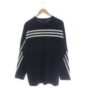 Y-3 19年物 M 3STP PACKABLE LS TEE Tシャツ ロンT カットソー 長袖 コットン XS/TP 黒 ブラック