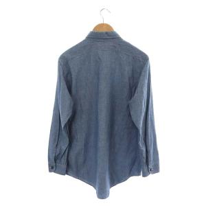 MADISONBLUE ハンプトンシャンブレーシャツ 長袖 01 S 青 ブルー