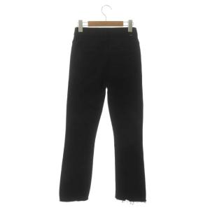 MOTHER THE INSIDER CROP STEP FRAY	デニムパンツ スキニー ストレッチ カットオフ ダメージ加工 ジッパーフライ