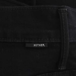 MOTHER THE INSIDER CROP STEP FRAY	デニムパンツ スキニー ストレッチ カットオフ ダメージ加工 ジッパーフライ
