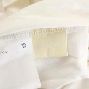 Diagram GRACE CONTINENTAL パールチェーントップス カットソー 半袖 プルオーバー 36 白 ホワイト