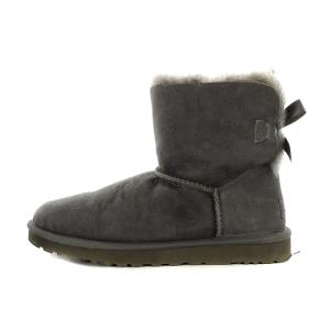 UGG australia ベイリーボウ ムートンブーツ ショートブーツ 25cm グレー 1005062