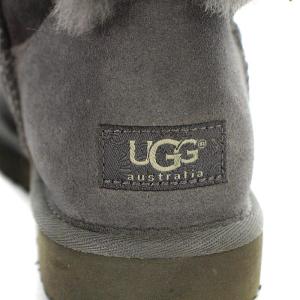 UGG australia ベイリーボウ ムートンブーツ ショートブーツ 25cm グレー 1005062