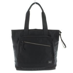 PORTER 吉田カバン プロテクション トートバッグ ハンドバッグ ロゴ ブラック