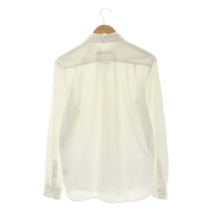 SOPHNET. BDシャツ 長袖 ボタンダウン ロゴ刺繍 前開き M オフホワイト