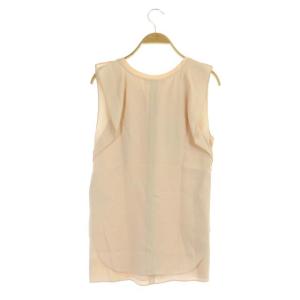 Chloe デザインノースリーブブラウス プルオーバー 34 ピンク