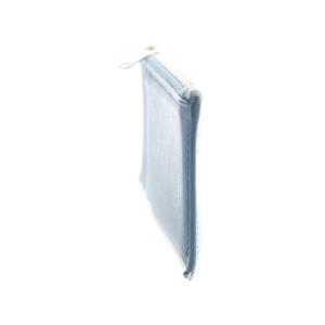 CELINE カードケース コインケース レザー  コンパクト ジップ 青 ブルー