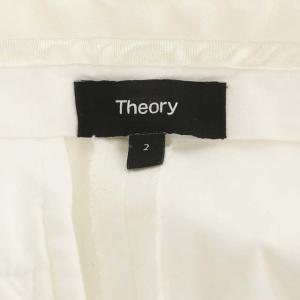 Theory 22SS Stretch Canvas Treeca 4 J N パンツ テーパード ストレッチ 2 白 ホワイト