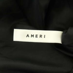 Ameri VINTAGE アメリ AMERI MILLEFEUILLE SHIRT DRESS ワンピース ロング ドッキング 切替 長袖 S 白 黒
