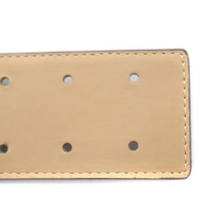 Ameri VINTAGE PYTHON SLENDER BELT HARNESS ハーネスベルト サスペンダー レザー パイソン柄 ベージュ