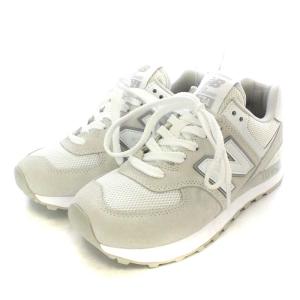 New Balance ML574ES2 スニーカー 22.5cm ライトグレー