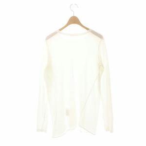 Deuxieme Classe Spring-like Tシャツ カットソー ロンT 長袖 プルオーバー オフホワイト