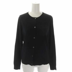 CLEMENCY ニットカーディガン 長袖 S 黒 ブラック