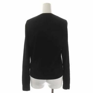 Theory CREW CARDI ニットカーディガン 長袖 S/P 黒 ブラック