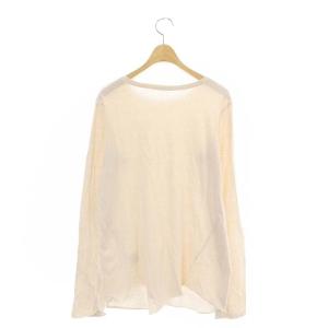 Deuxieme Classe Layering Tシャツ カットソー 長袖 ロンT コットン ベージュ
