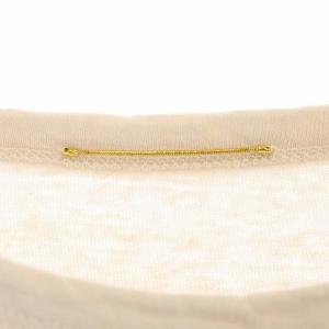 Deuxieme Classe Layering Tシャツ カットソー 長袖 ロンT コットン ベージュ