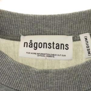nagonstans 22SS major sweat patch sweat pullover トレーナー スウェット 長袖 オーバーサイズ 切替