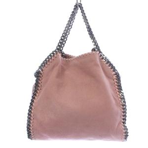 STELLA McCARTNEY 371223 ファラベラ ハンドバッグ ショルダーバッグ 2way フェイクスエード ピンク 