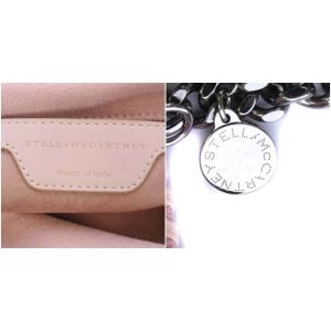 STELLA McCARTNEY 371223 ファラベラ ハンドバッグ ショルダーバッグ 2way フェイクスエード ピンク 