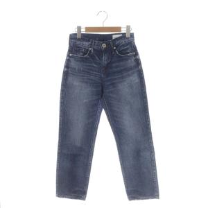 THE HERS デニムパンツ ジーンズ ボーイフレンドデニム 9分丈 21 インディゴ 紺