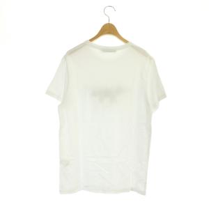 Maison Kitsuné FOX STAMP CLASSIC TEE-SHIRT プリントTシャツ カットソー 半袖 ロゴ コットン M 白 黒 ホワイト