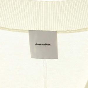 Spick&Span 22SS ICECOTTON BIG カーディガン ニット 長袖 Vネック コットン オフホワイト
