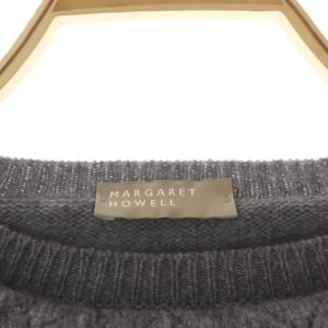 MARGARET HOWELL ニット セーター カシミヤ混 長袖 2 グレー