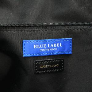BLUE LABEL CRESTBRIDGE リュックサック デイパック チャック 赤 レッド 黒 ブラック ベージュ