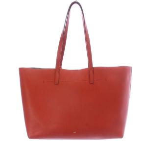 ANYA HINDMARCH EBURY SHOPPER Ⅱ EYES トートバッグ ショルダーバッグ レザー オレンジ