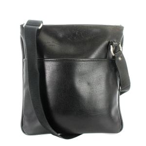 ショルダーバッグ レザー 黒 ブラック OH
