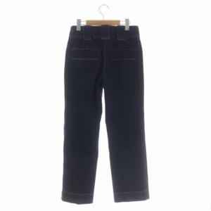 LOUIS VUITTON 23SS XXL ジッパーストレートカットジーンズ デニム 36 インディゴ 