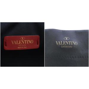 VALENTINO GARAVANI VLTN 日本限定 トートバッグ ショルダーバッグ レザー ブラック