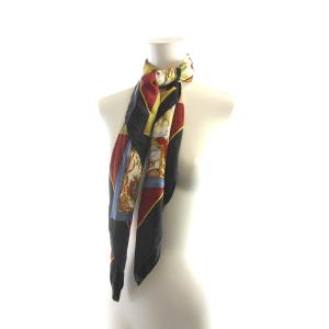 Salvatore Ferragamo スカーフ 大判 総柄 マルチカラー OH