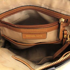 MICHAEL KORS Cindy Large Dome Satchel With Sling ハンドバッグ ショルダーバッグ 2way MK柄 レザー