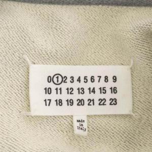 Martin Margiela 1 メゾンマルジェラ 21SS S51GU0084 Mロゴ エンブロイダード スウェット M グレー