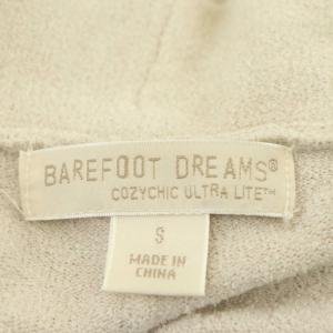 BAREFOOT DREAMS ロングカーディガン ニット 長袖 S ピンクベージュ