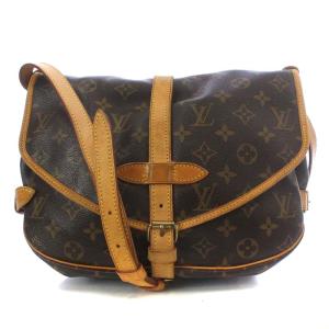 M42256 ショルダーバッグ ワンショルダー モノグラム ソミュール30 斜め掛け ブラウン