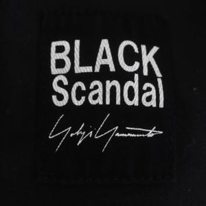 Yohji Yamamoto BLACK SCANDAL 21AW TWILL STRING PANTS