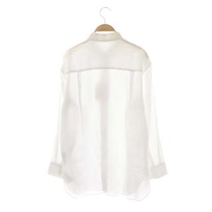 Deuxieme Classe 21SS washer シャツ summer ブラウス 長袖 白 ホワイト