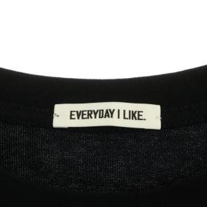 EVERYDAY I LIKE 21SS Tシャツ カットソー 半袖 濃紺 ダークネイビー