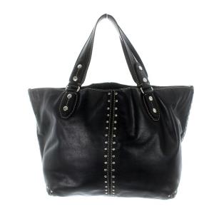 MICHAEL Michael Kors トートバッグ レザー スタッズ 黒 ブラック