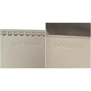 J&M DAVIDSON BELLE ミニ トートバッグ 2way スタッズ レザー スエード グレージュ