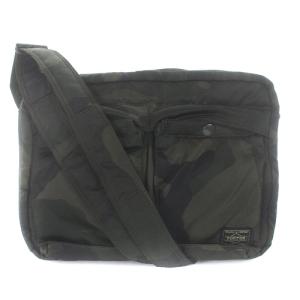 吉田カバン タンカー 30周年 カモフラ ショルダーバッグ ロゴ カーキ 緑