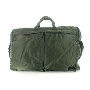 PORTER 吉田カバン タンカー ダッフルバッグ ボストンバッグ ショルダーバッグ ナイロン カーキ