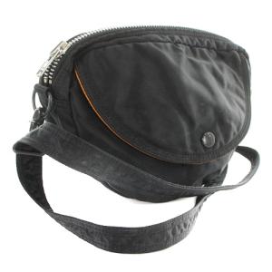 PORTER 吉田カバン タンカー ショルダーバッグ サコッシュ ロゴ 黒 ブラック